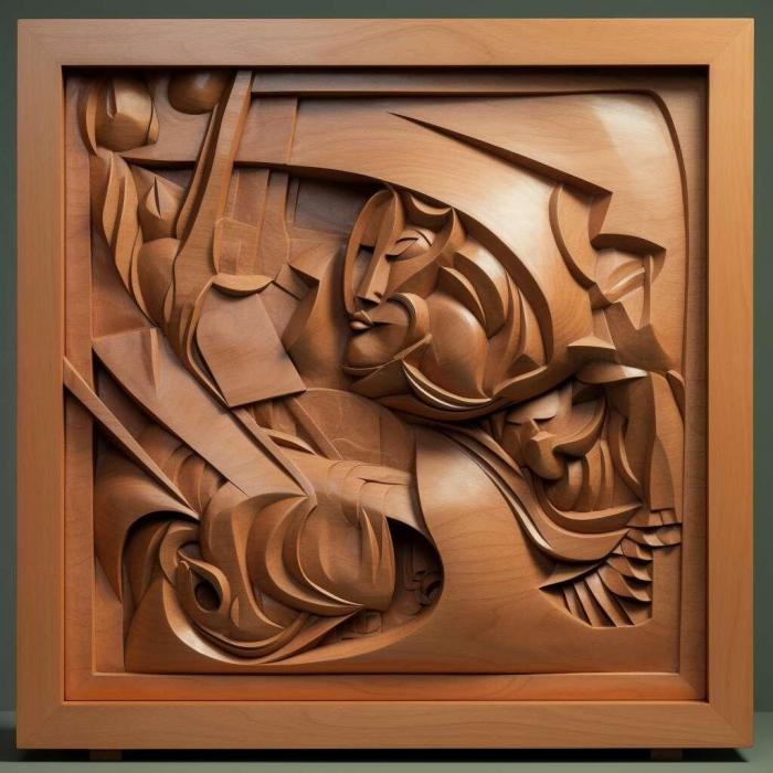 نموذج ثلاثي الأبعاد لآلة CNC 3D Art 